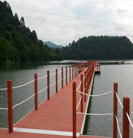 韶關曲江小坑水庫路亞釣魚浮碼頭項目