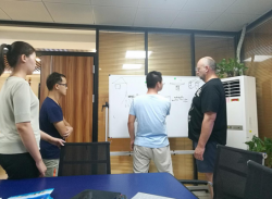 與澳大利亞客戶的設計會議在廣州總部，思想與技術的碰撞