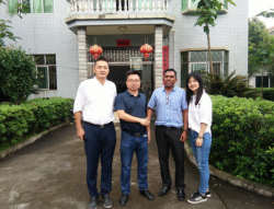 馬爾代夫客戶探尋德立生產基地