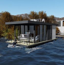 現代風格水上房屋