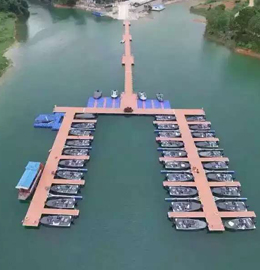 韶關曲江小坑水庫路亞釣魚浮碼頭