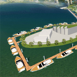 沅江太陽鳥遊艇碼頭設計