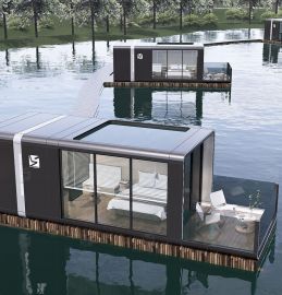 新加坡水上酒店建築（全鋁板快裝宜居 600）