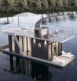 新加坡水上酒店建築：踏浪2