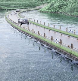 恩施獅子關浮橋設計方案