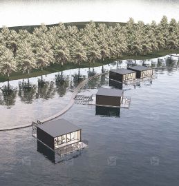 水上建築宜居空間係列（全鋁板快裝宜居 60）